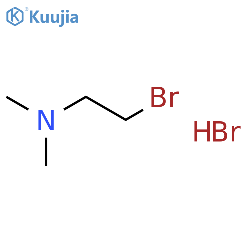2-bromo-N,N-dimethyl-ethanamine;hydrobromide structure