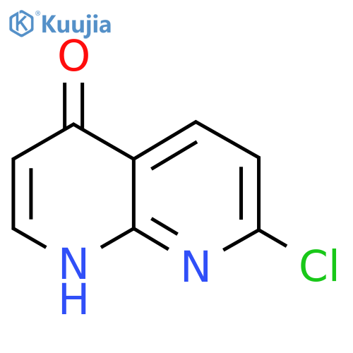 7-Chloro-1,8-naphthyridin-4(1H)-one structure