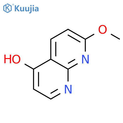 7-methoxy-1,8-Naphthyridin-4-ol structure