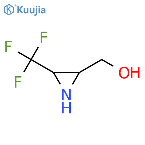 [3-(Trifluoromethyl)aziridin-2-yl]methanol structure