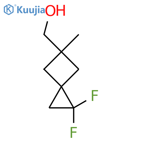 {1,1-Difluoro-5-methylspiro[2.3]hexan-5-yl}methanol structure