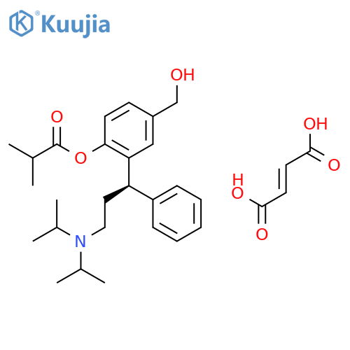 Fesoterodine fumarate structure