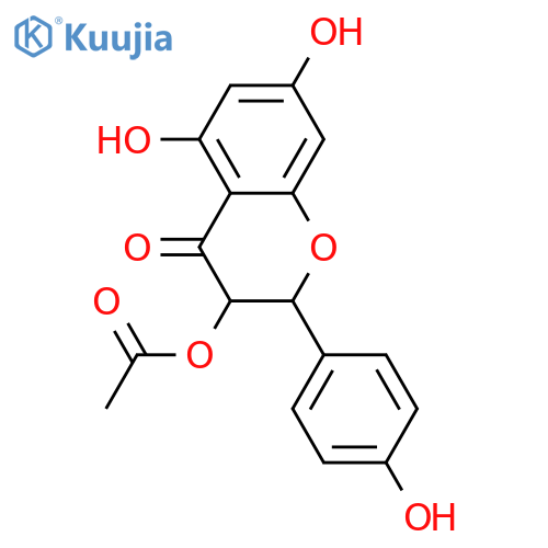 3,4',5,7-Tetrahydroxyflavanone; (2R*,3S*)-form, 3-Ac structure