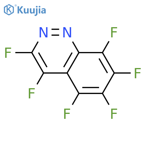 Cinnoline,3,4,5,6,7,8-hexafluoro- structure