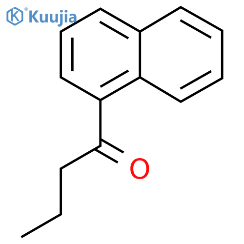 1-Butanone,1-(1-naphthalenyl)- structure
