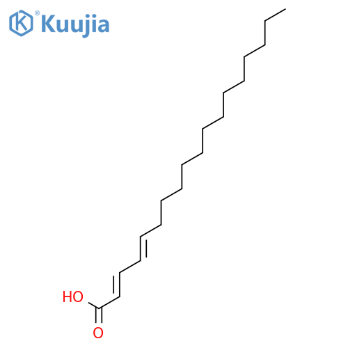 Octadecadienoic acid, (E,E)- structure