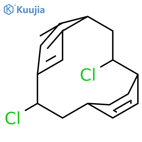 5,11-Dichlorotricyclo8.2.2.24,7-hexadeca-4,6,10,12,13,15-hexaene structure