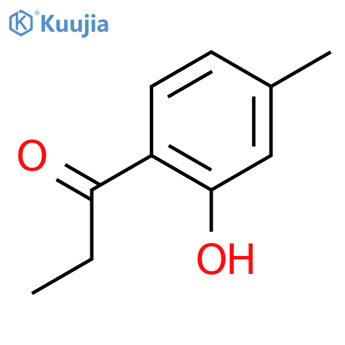 1-(2-hydroxy-4-methylphenyl)propan-1-one structure