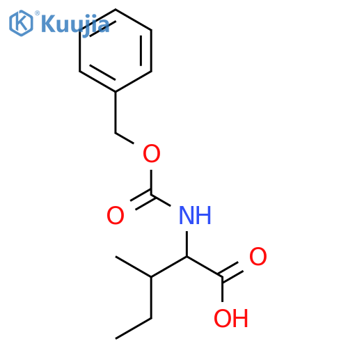 N-Cbz-D-isoleucine structure