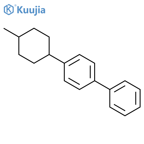 Biphenyl, 4-(4-methylcyclohexyl)-,cis- structure
