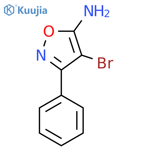 5-Amino-4-bromo-3-phenylisoxazole structure