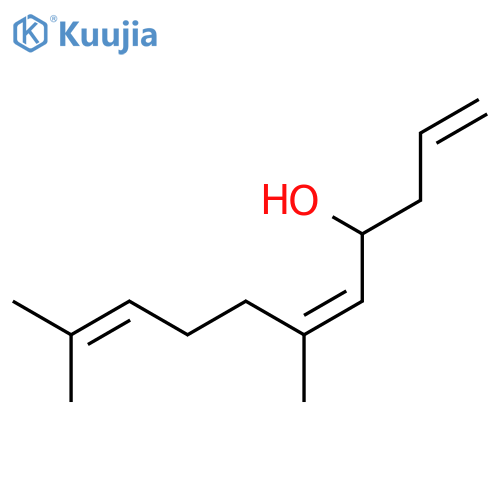 1,5,9-Undecatrien-4-ol,6,10-dimethyl- structure