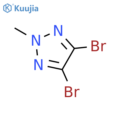 4,5-Dibromo-2-methyl-2H-1,2,3-triazole structure