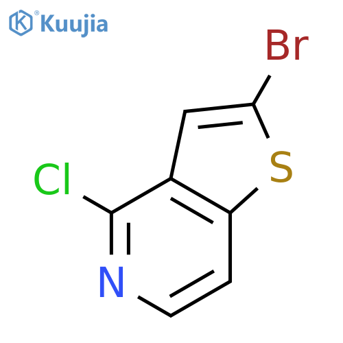 2-Bromo-4-chlorothieno[3,2-c]pyridine structure