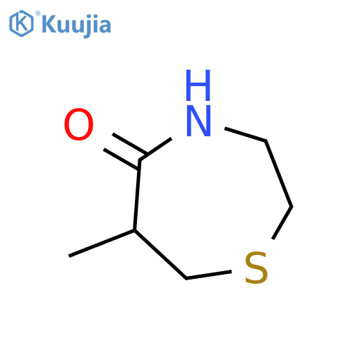 1,4-Thiazepin-5(2H)-one, tetrahydro-6-methyl- structure