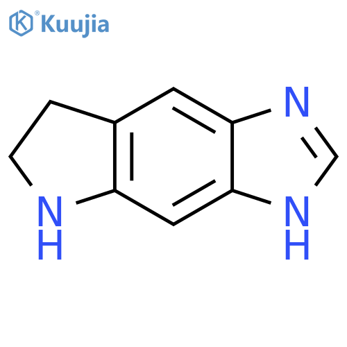 Pyrrolo[2,3-f]benzimidazole,3,5,6,7-tetrahydro- structure