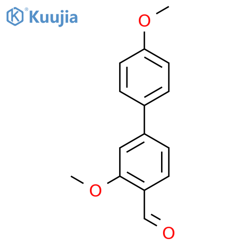 3,4'-Dimethoxy-[1,1'-biphenyl]-4-carbaldehyde structure