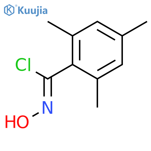 N-Hydroxy-2,4,6-trimethylbenzimidoyl chloride structure