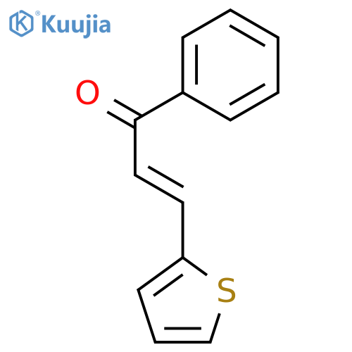 2-Propen-1-one,1-phenyl-3-(2-thienyl)- structure