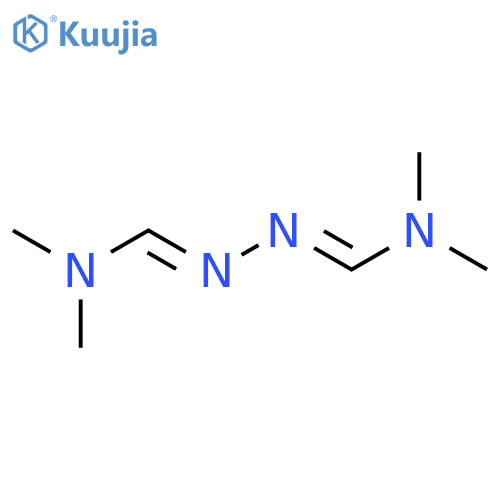 (E)-N'-(E)-N'-(N,N-dimethylamino)methylideneamino-N,N-dimethylmethanimidamide structure