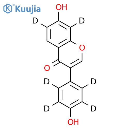 Daidzein-d6 structure