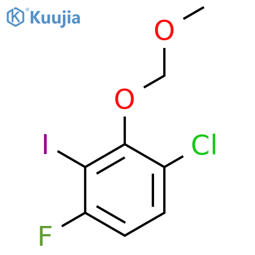 1-Chloro-4-fluoro-3-iodo-2-(methoxymethoxy)benZene structure