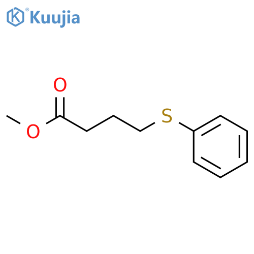 methyl 4-(phenylsulfanyl)butanoate structure