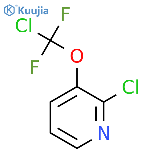 2-Chloro-3-(chlorodifluoromethoxy)pyridine structure