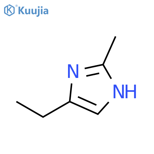2-methyl-4-ethylimidazole structure