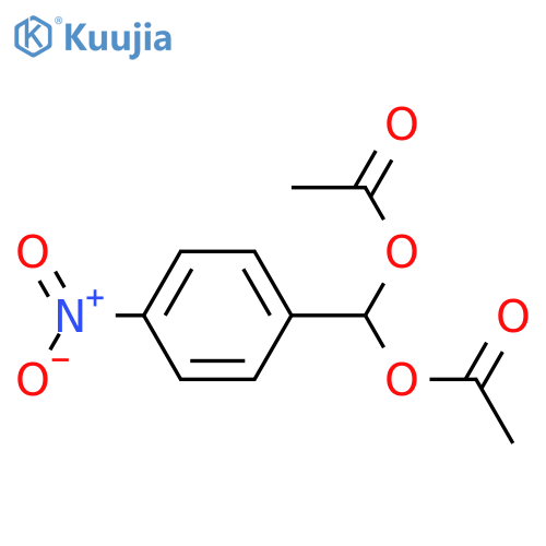 p-Nitrobenzal Diacetate structure
