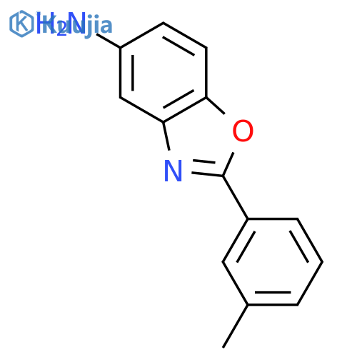 2-(m-tolyl)benzodoxazol-5-amine structure