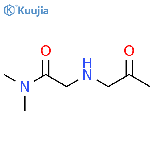 N,N-dimethyl-2-(N-methylacetamido)acetamide structure