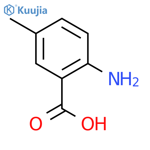 2-Amino-5-methylbenzoic acid structure
