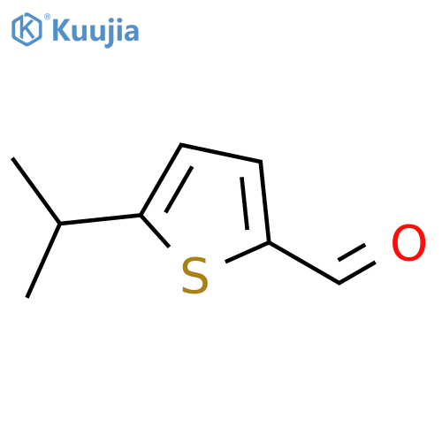 5-(propan-2-yl)thiophene-2-carbaldehyde structure