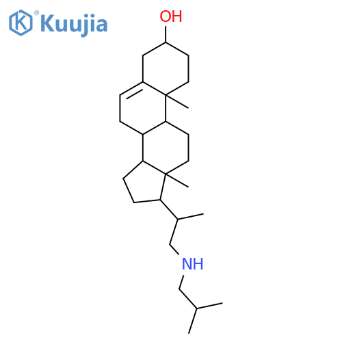 Pregn-5-en-3-ol,20-methyl-21-[(2-methylpropyl)amino]-, (3b,20S)- (9CI) structure
