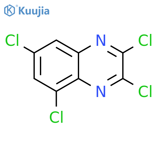2,3,5,7-Tetrachloroquinoxaline structure