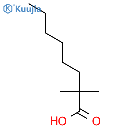 2,2-Dimethyloctanoic Acid structure