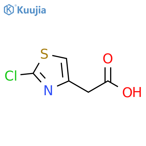 (4-Chloro-thiazol-2-yl)acetic acid structure
