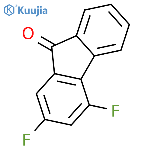 9H-Fluoren-9-one,2,4-difluoro- structure