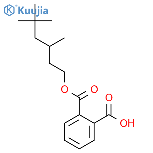 rac Mono(3,5,5-trimethylhexyl) Phthalate structure