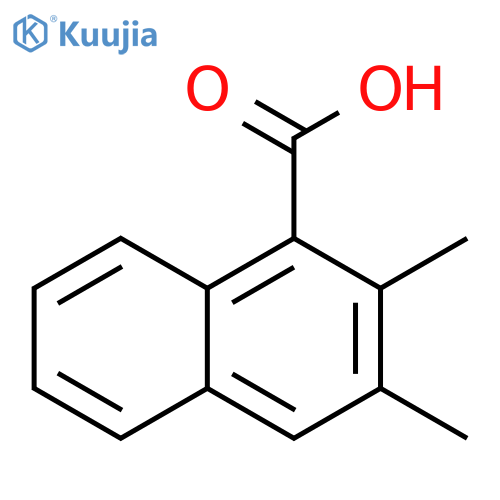 2,3-dimethylnaphthalene-1-carboxylic acid structure