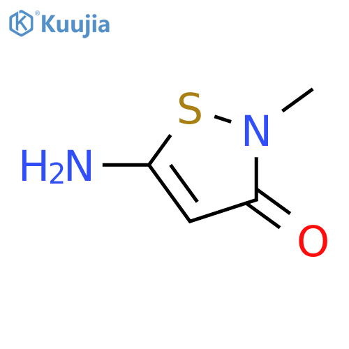 3(2H)-Isothiazolone,5-amino-2-methyl- structure