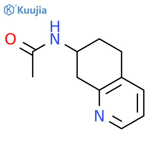 Acetamide,N-(5,6,7,8-tetrahydro-7-quinolinyl)- structure