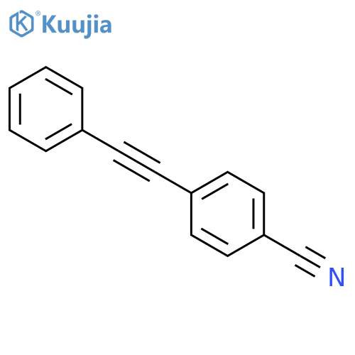 Benzonitrile,4-(2-phenylethynyl)- structure