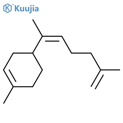 2,7,11-Bisabolatriene structure