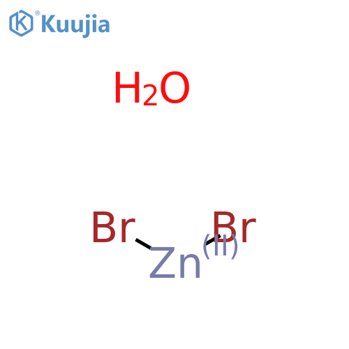 Zinc bromide hydrate structure