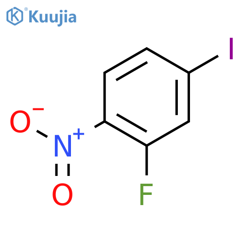 2-Fluoro-4-iodo-1-nitrobenzene structure