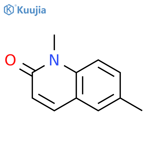2(1H)-Quinolinone,1,6-dimethyl- structure