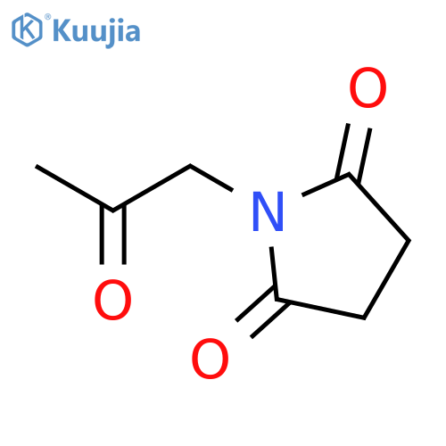 1-(2-oxopropyl)pyrrolidine-2,5-dione structure
