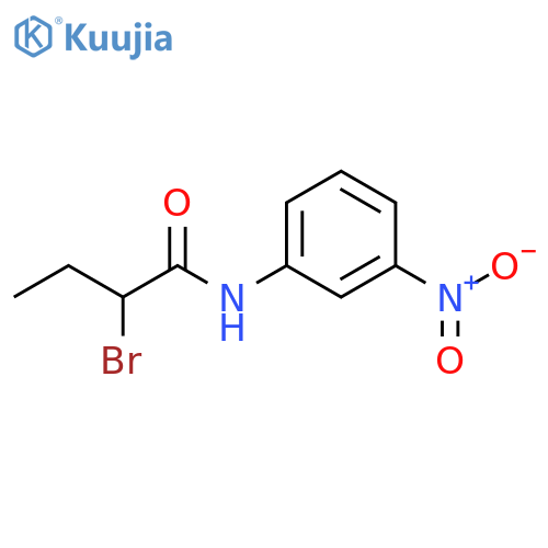 2-Bromo-N-(3-nitrophenyl)butanamide structure